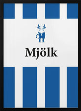 Mjölk Röd Poster