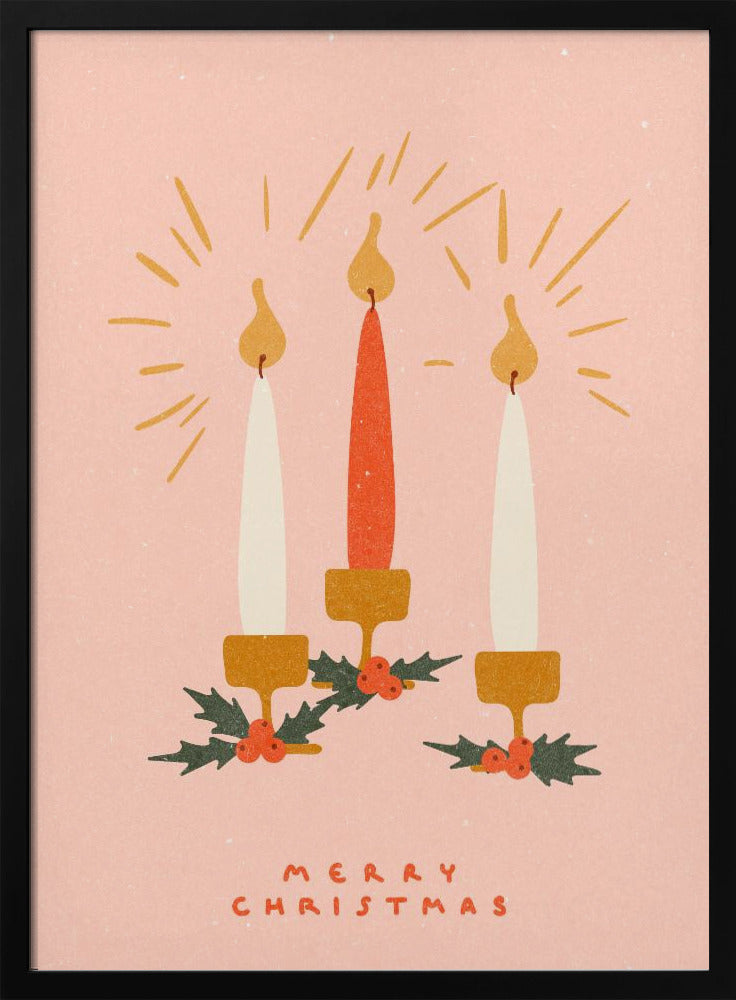 Christmas Candles Poster