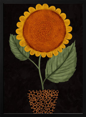 Sunflower Pot Poster