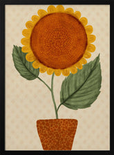 Sunflower Pot Poster