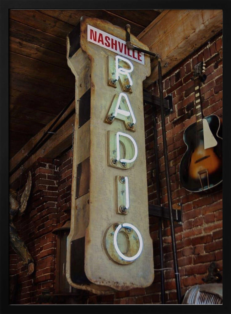 Nashville Radio Poster