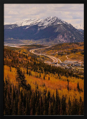 Fall in Silverthorne Poster