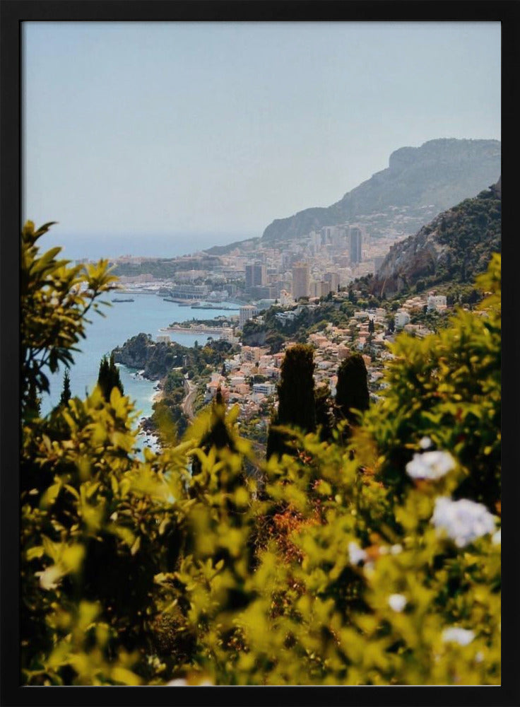 Monaco From Above Poster