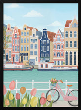 Amsterdam City Poster