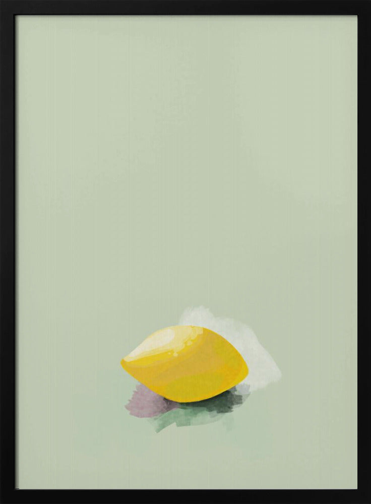 A lemon Poster