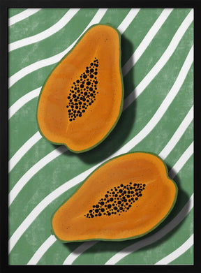 Papayas Poster