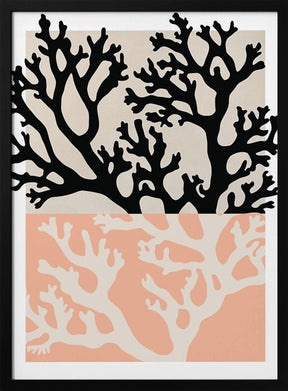 Coral (Peach) Poster