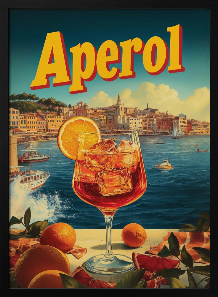 Aperol Vintage Commercial Poster