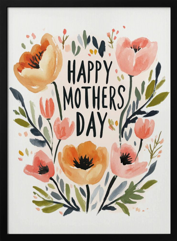 Happy Mothers Day Poster