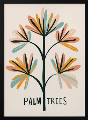 Palm trees no 3 Poster