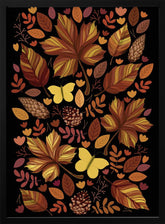 Autumny Black Poster