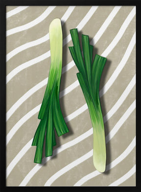 Leeks Poster