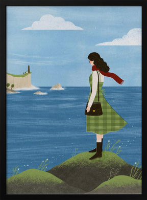 Irish Seaside Poster