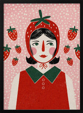 Strawberry Girl Poster