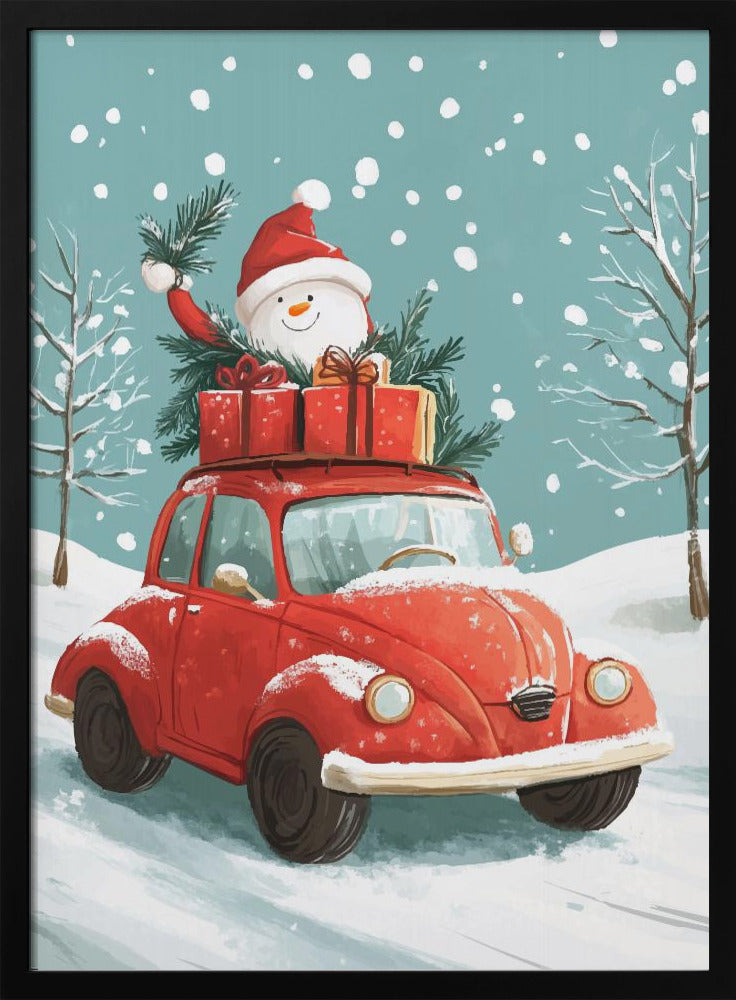 Christmas Road Trip Poster