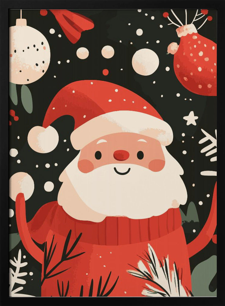 Happy Santa Poster