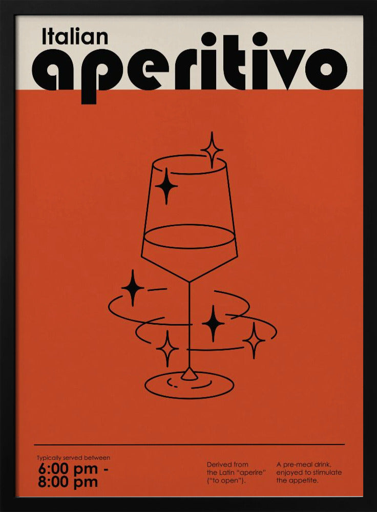 Italian Aperitivo Poster