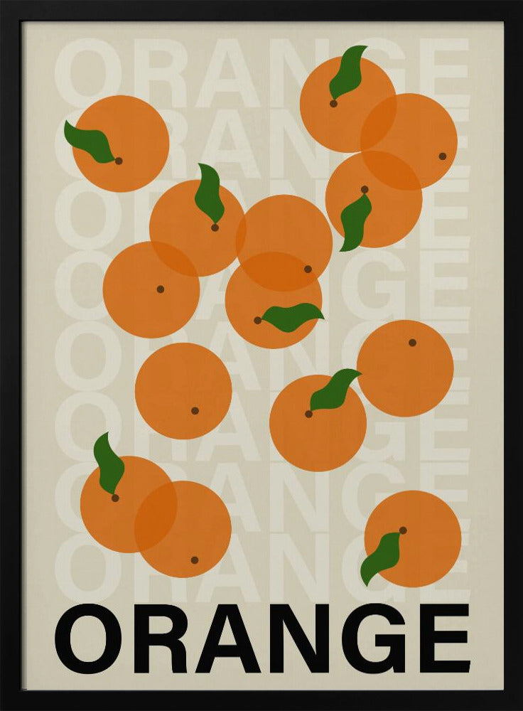 Orange Poster