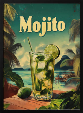 Mojito Vintage Poster