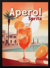 Aperol Spritz Tropical Poster