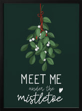 Meet me under the mistletoe Poster