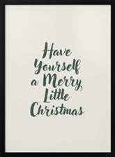 A Merry Little Christmas Poster