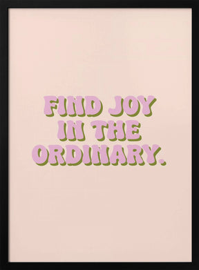 Find Joy Poster