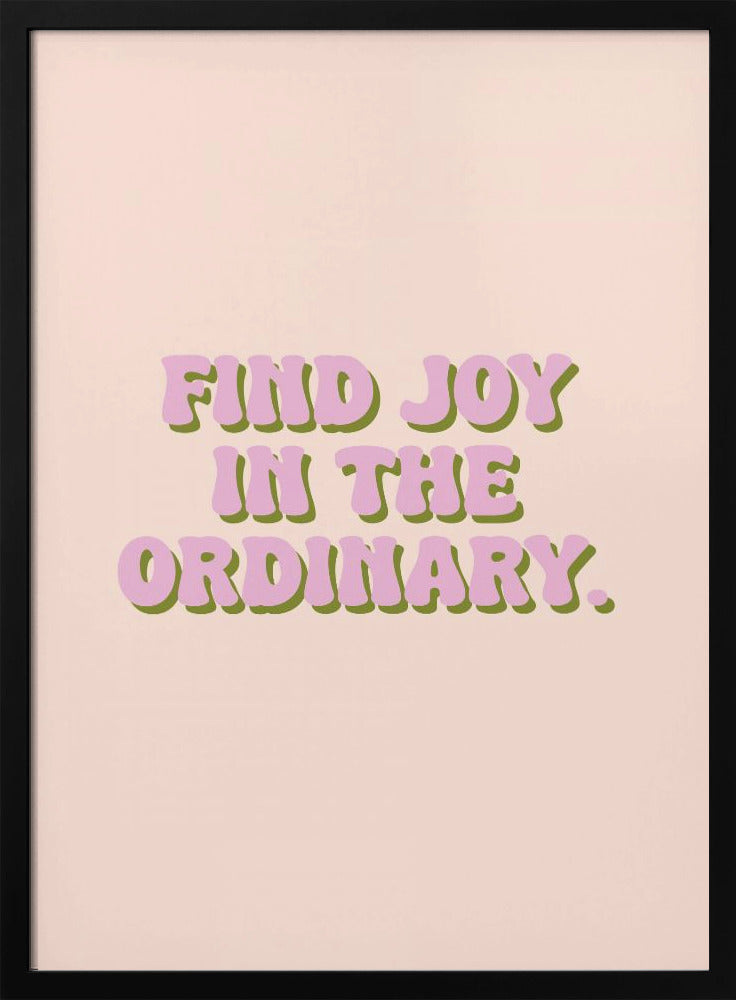 Find Joy Poster