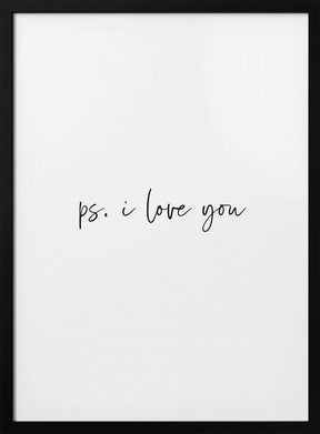 Ps. I Love You Poster