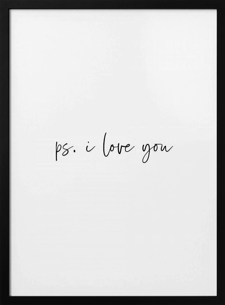 Ps. I Love You Poster