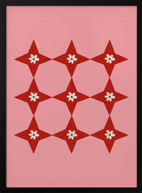 Flower Tile Poster