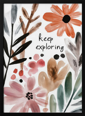 Keep Exploring Poster