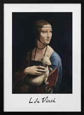 Lady With an Ermine (ca. 1490) Poster