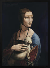 Lady With an Ermine (ca. 1490) Poster