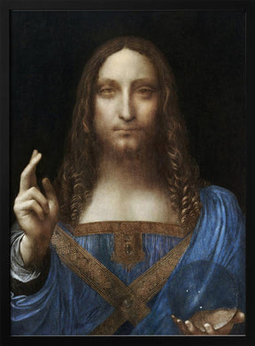 Salvator Mundi (circa 1500) Poster