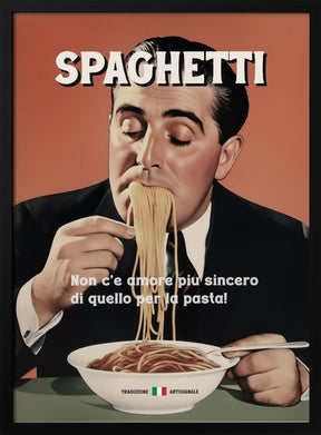 Spaghetti Lover Poster