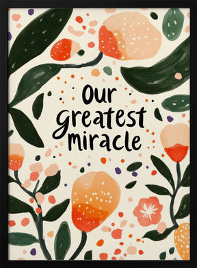 Ourgreatestmiracle Poster