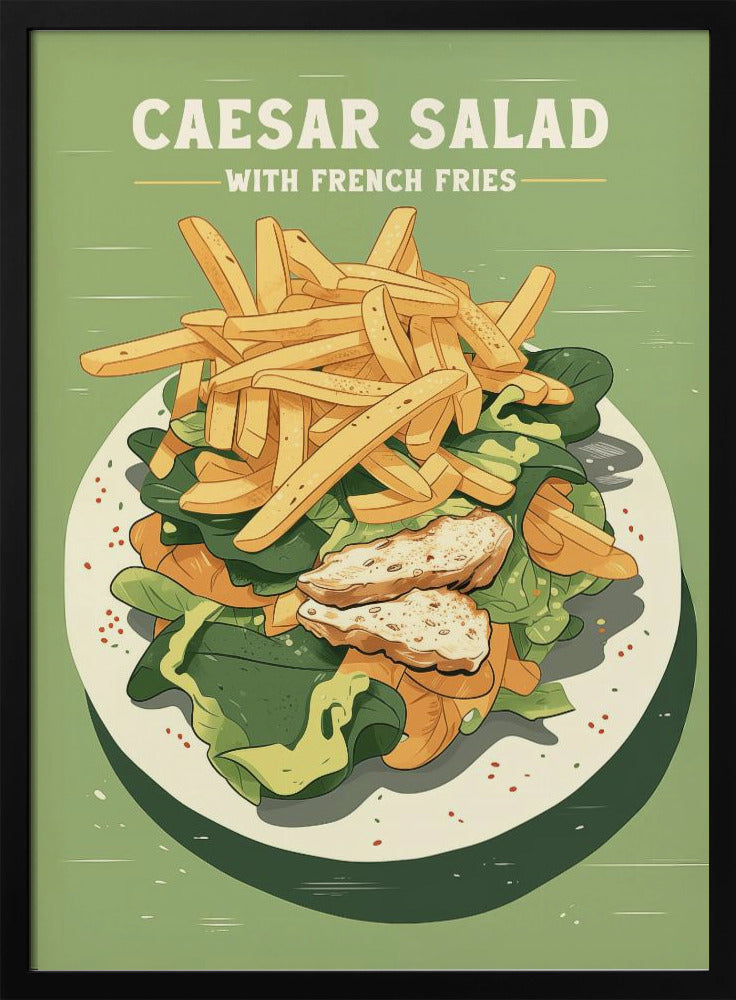 Caesar Salad Poster