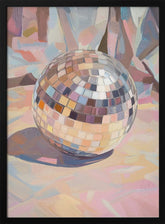 Pastel Disco Ball Poster