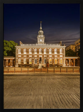 Philadelphia Independence Hall Poster