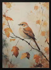 Autumn Bird Poster