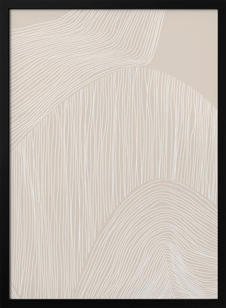 Abstract Line Art Poster