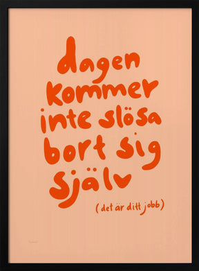 SLÖSERIER Poster