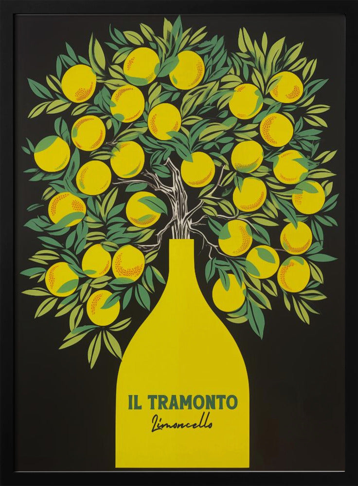 Limoncello Il Tramonto Poster