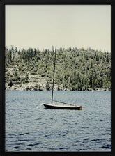 Boat On Pinecrest Poster