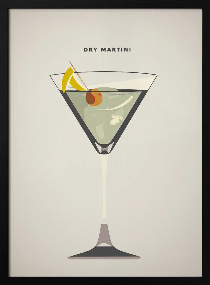 Dry Martini Poster