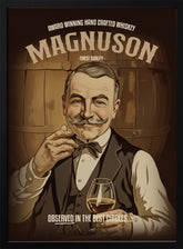 Magnuson Whiskey Poster