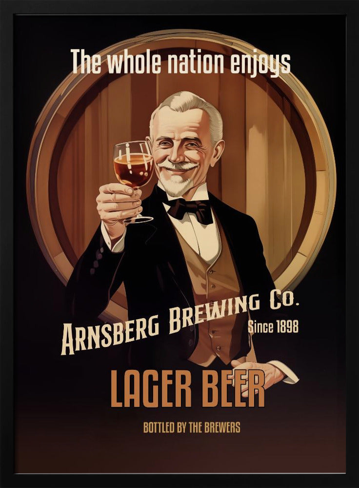 Lager Beer Poster