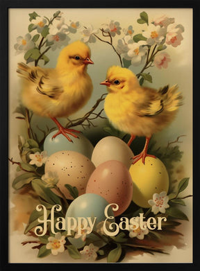 Happy Easter No 6 Poster