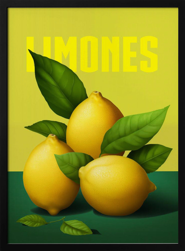 Limones Poster